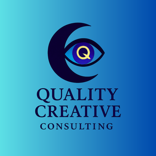 Quality Creative Consulting crescent-eye logo