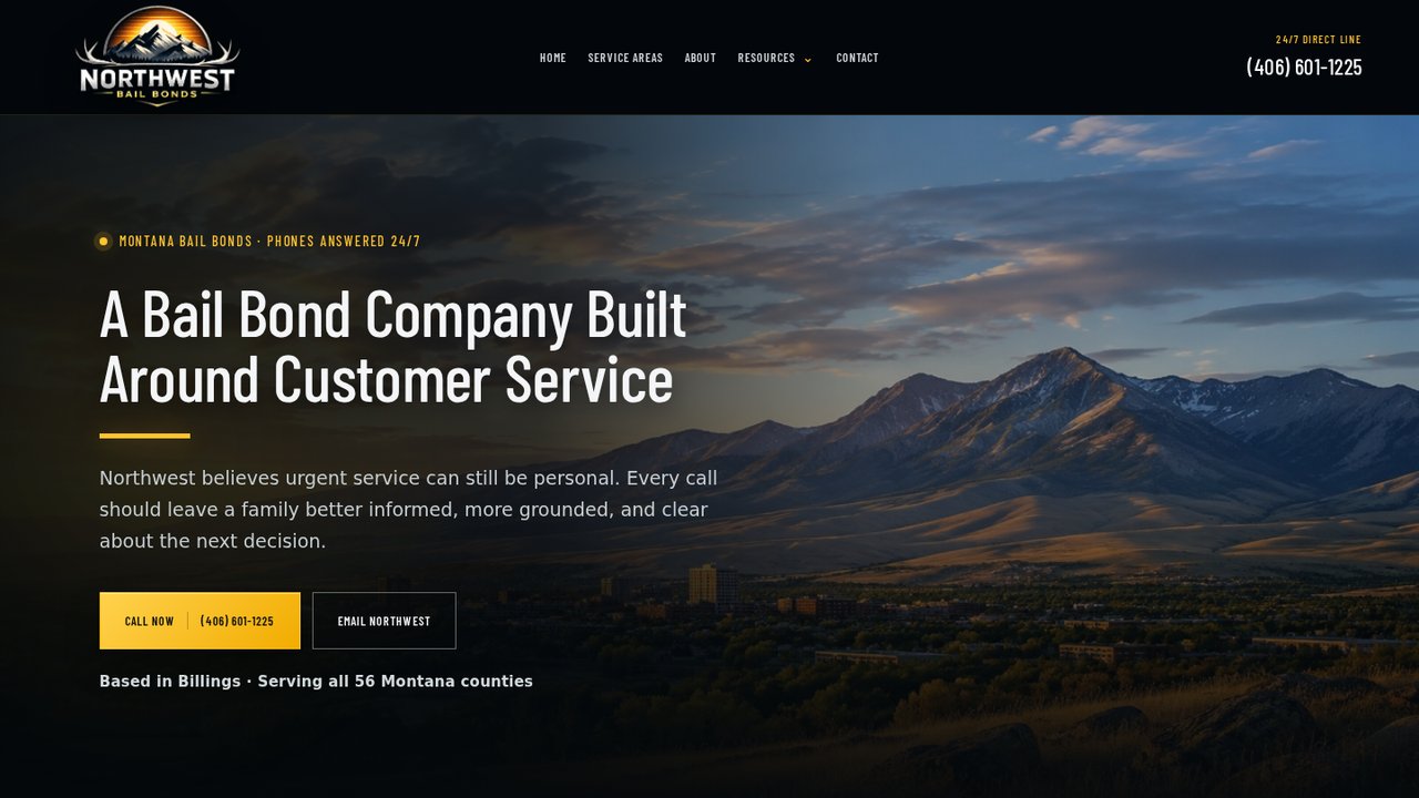 Northwest Bail Bonds — live site