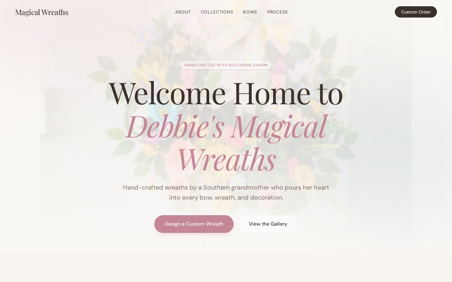 Magical Wreaths — live site
